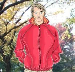 Выкройка "Мужская эксклюзивная ветровка".