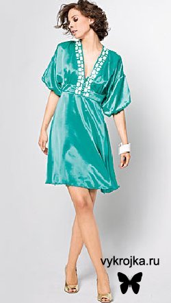 Выкройка платья для коктейлей