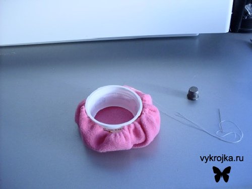 Выкройка шляпки игольницы Выкройка шляпки игольницы