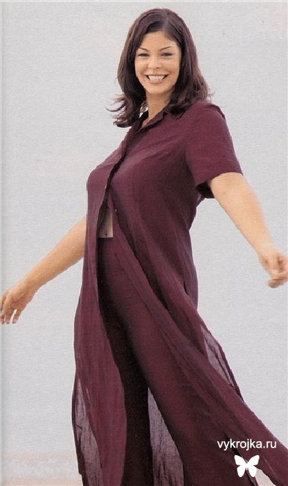 Выкройка платья-туники и брюк