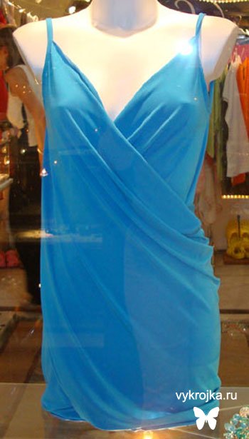 Выкройка пляжного платья