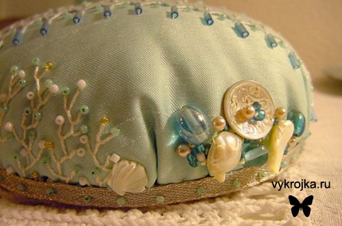 Выкройка игольницы