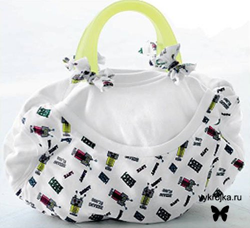 Сумка из пуловера и топа Сумка из пуловера и топа