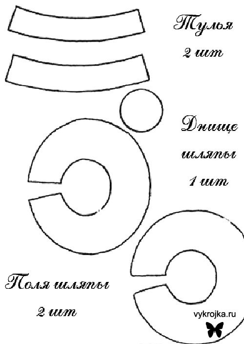 Шляпка для куклы Барби Шляпка для куклы Барби